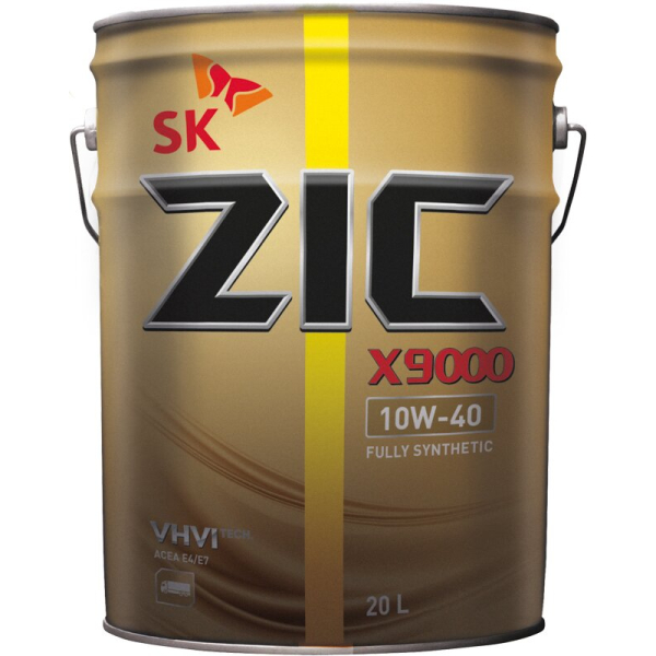 ZIC X9000 10W-40, 20 л (192603) моторное масло
