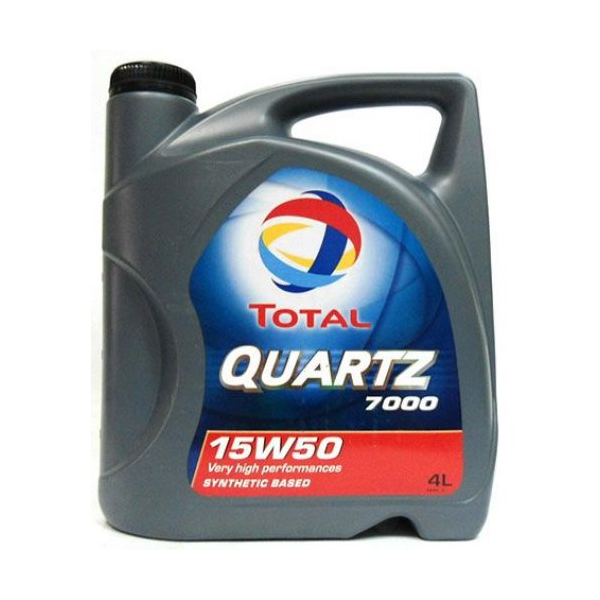 Total Quartz 7000 15W-50, 4 л (148592) моторна олива
