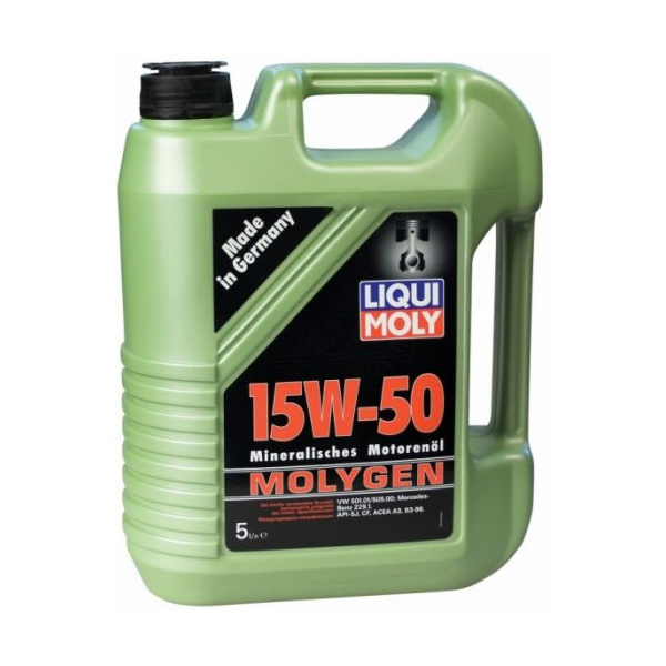 Liqui Moly Molygen 15W-50 4 л (1913) моторное масло
