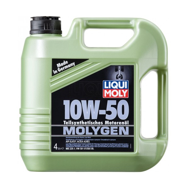 Liqui Moly Molygen 10W-50, 4 л (3923) моторна олива