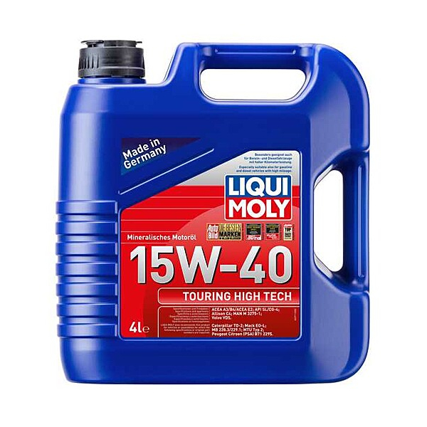 Liqui Moly Touring High Tech 15W-40, 4 л (1919) моторна олива
