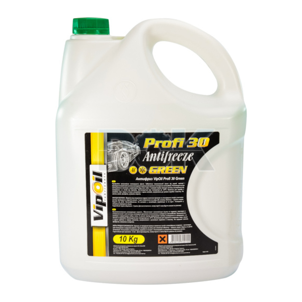 Готовий антифриз VIPOIL Profi 30 G11 зелений -24 °C
