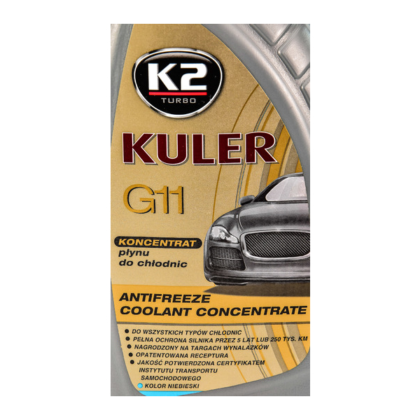 Total Coolelf Classic G11 синій -26 °C, 1000 л (148134) готовий антифриз