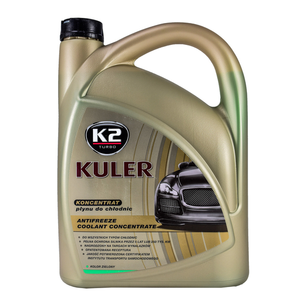 Концентрат антифризу K2 Kuler зелений, 5 л (T215Z)